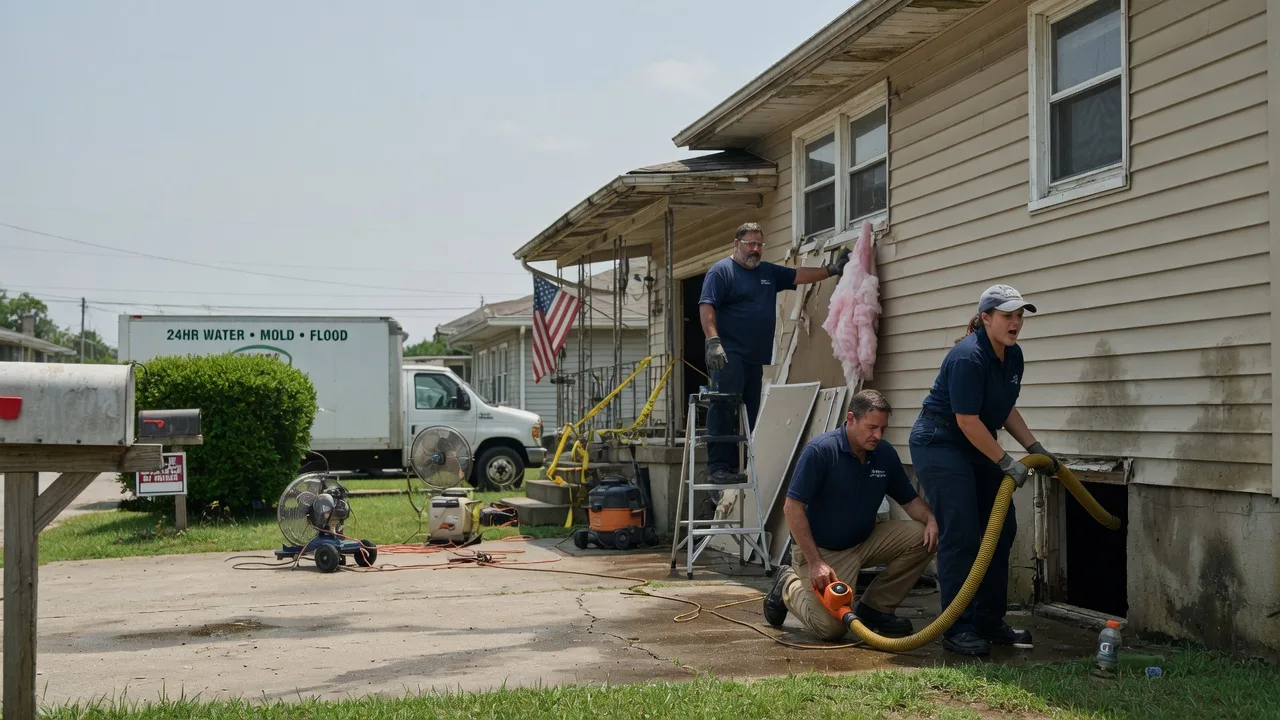 Water Damage Repair in Cedar, KS near me